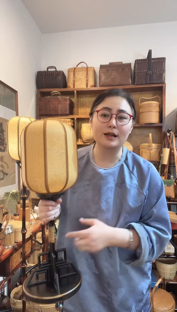 筇竹竹制台灯隐竹宫灯