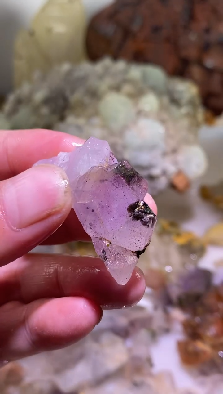 未镶嵌珠宝半成品水晶47号四川美姑超七花园水晶
