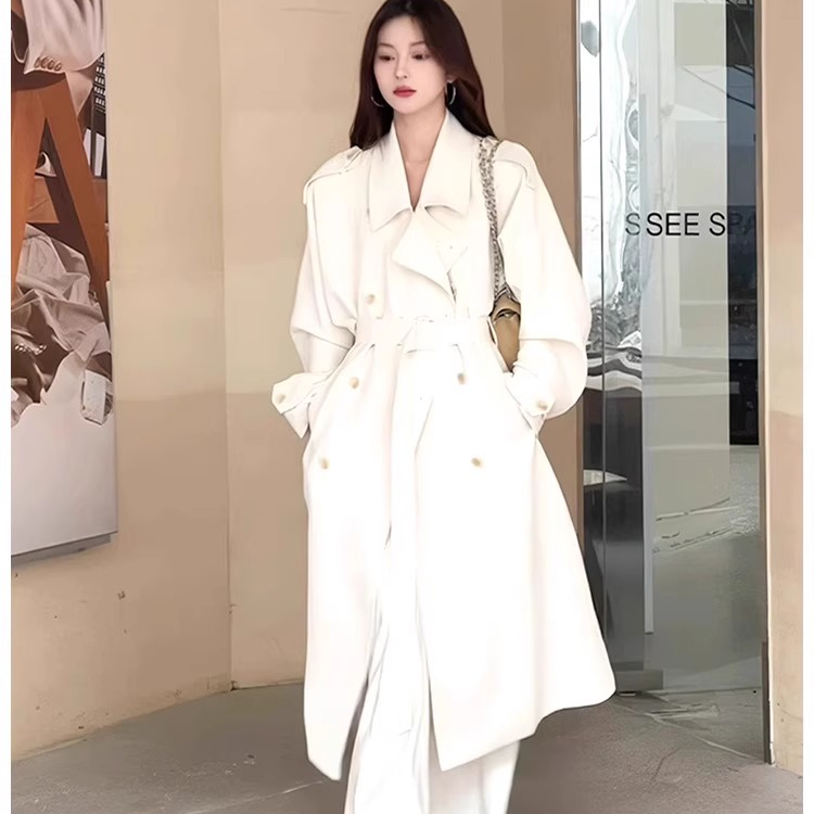 （非图片款）时尚韩版显瘦风衣外套气质小个子网红收腰宽松百搭