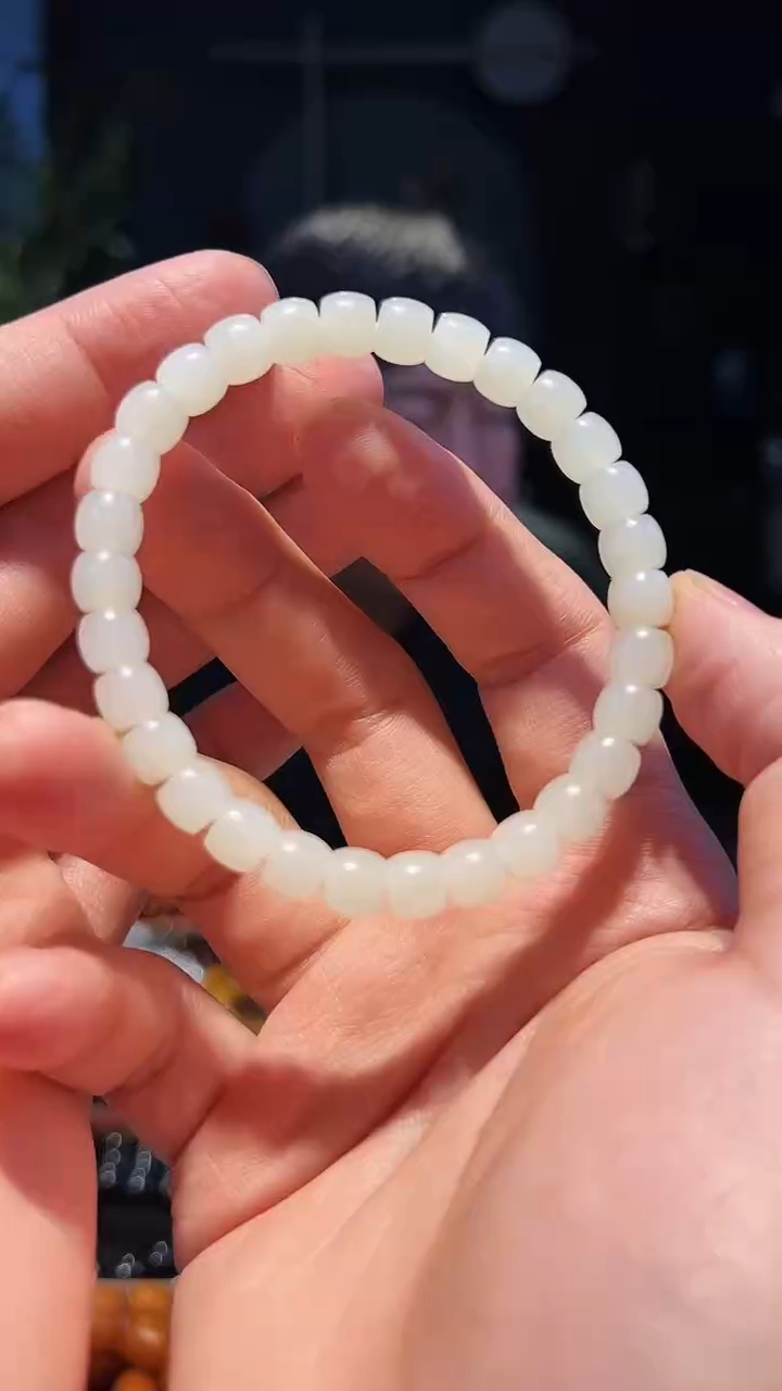 【闪购商品】和田玉手串未镶嵌单圈