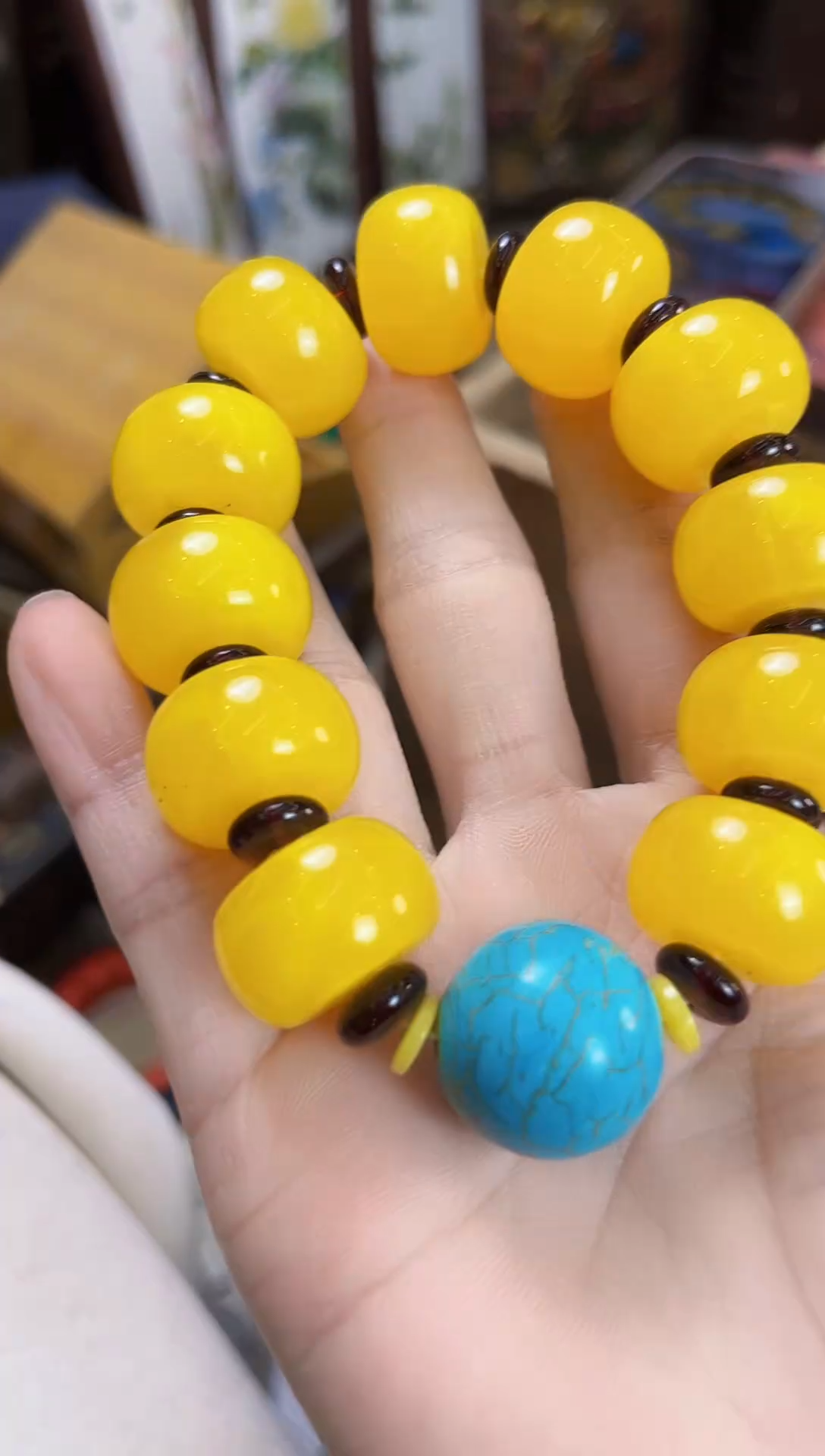 【闪购商品】蜜蜡手链未镶嵌【闪购商品闪购商品】