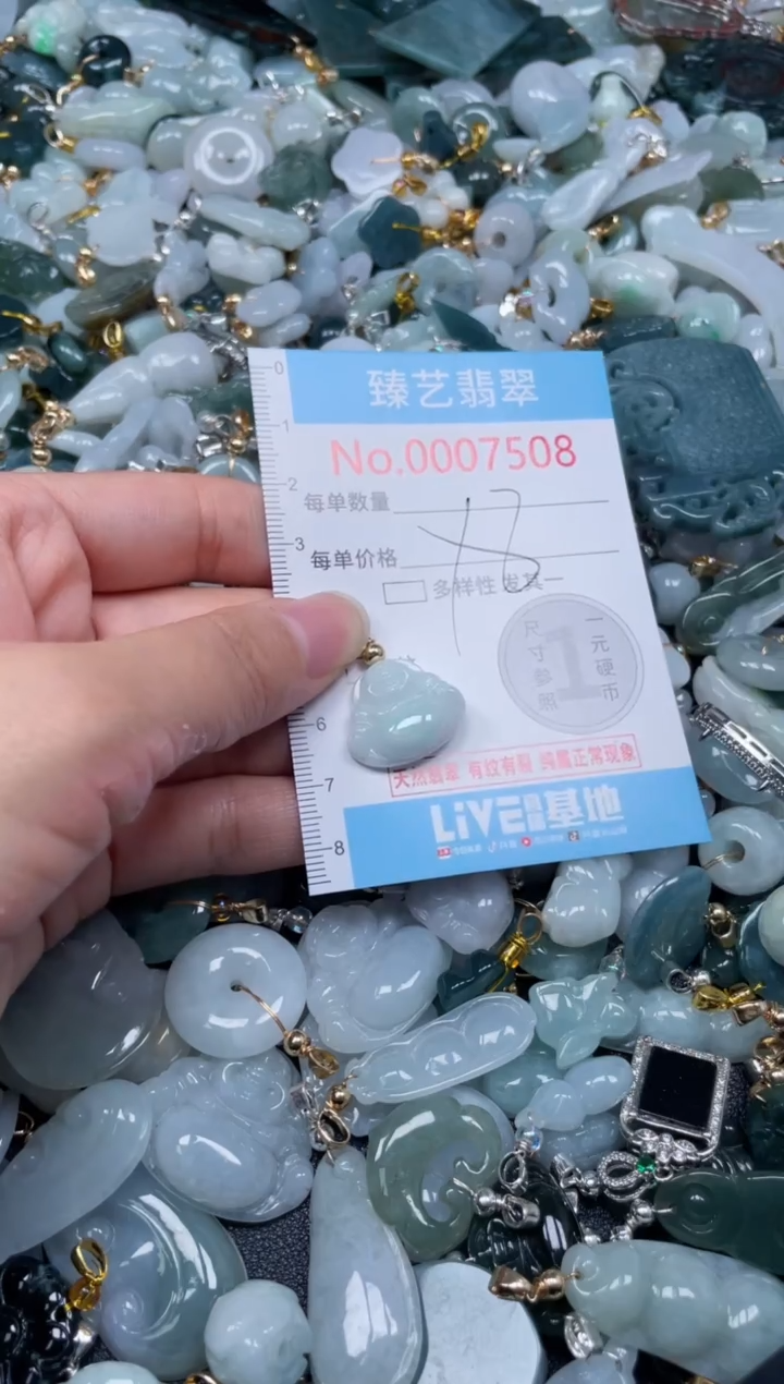 颈饰未镶嵌翡翠7508