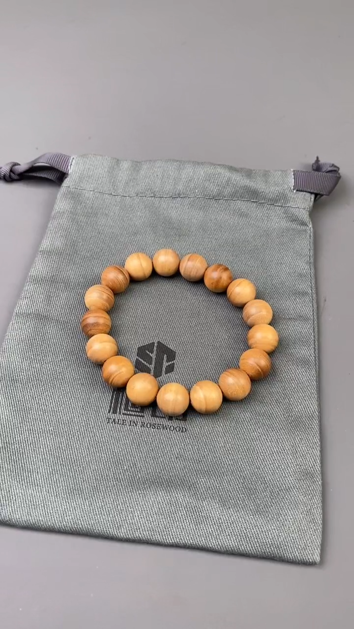 【闪购商品】檀香木手串/手链印度老山檀香  1.2