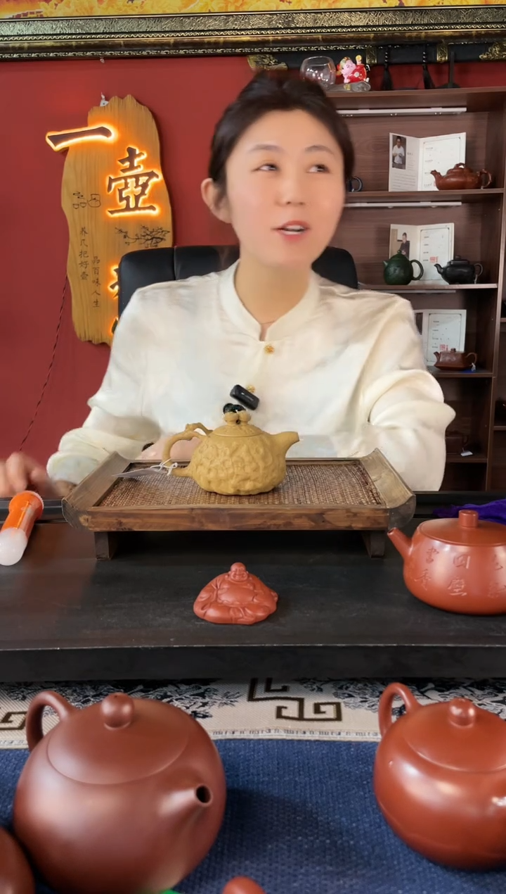 【闪购商品】紫砂茶壶实力派黄金段泥灵芝供春