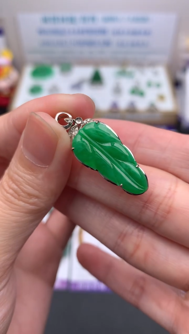 【闪购商品】定制翡翠18K金镶嵌模式推广期24小时鉴赏期