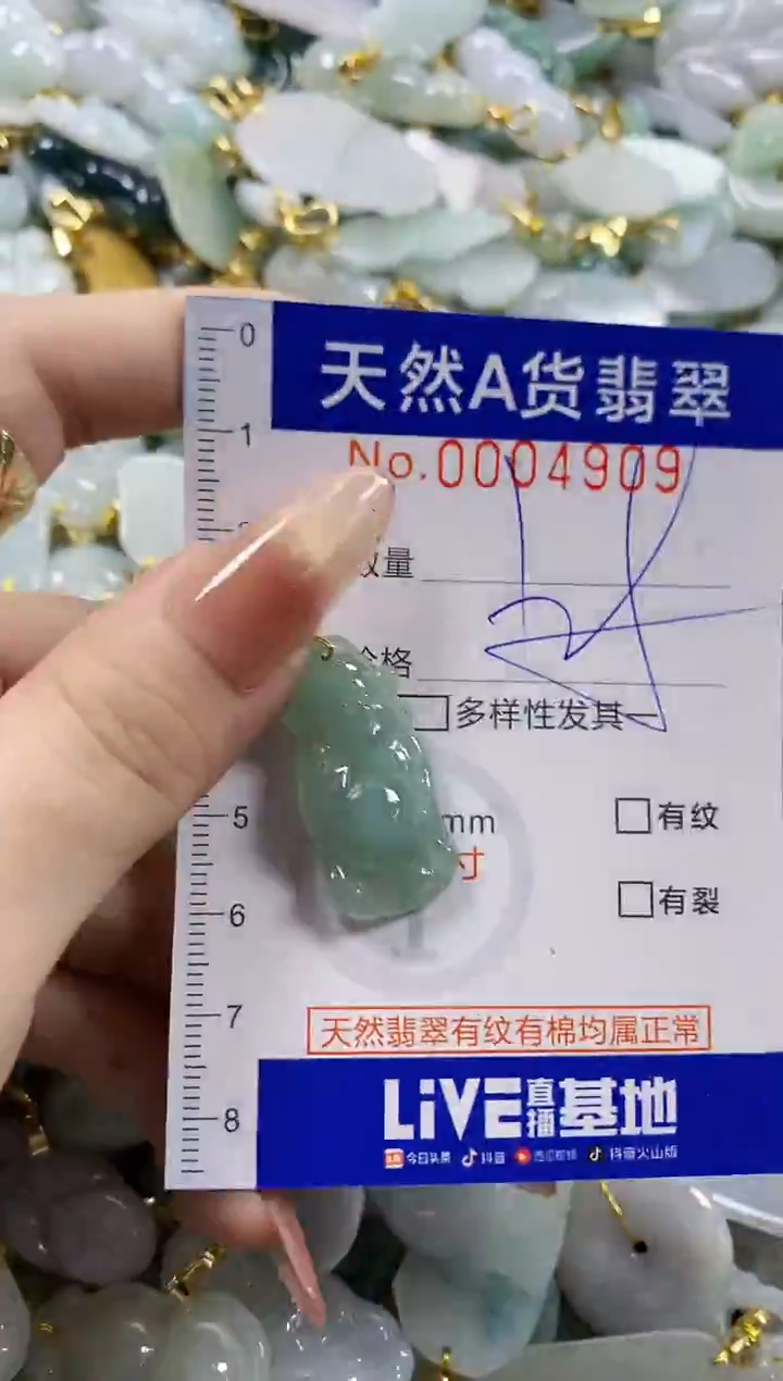 颈饰未镶嵌翡翠天然A货翡翠