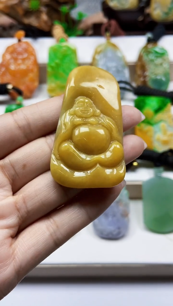 颈饰未镶嵌翡翠翡翠A货