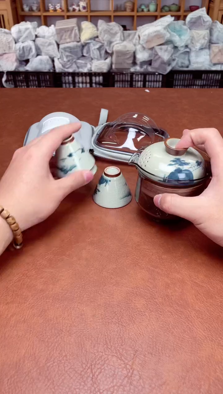 【闪购商品】摆件高端瓷器易仟杯茶器