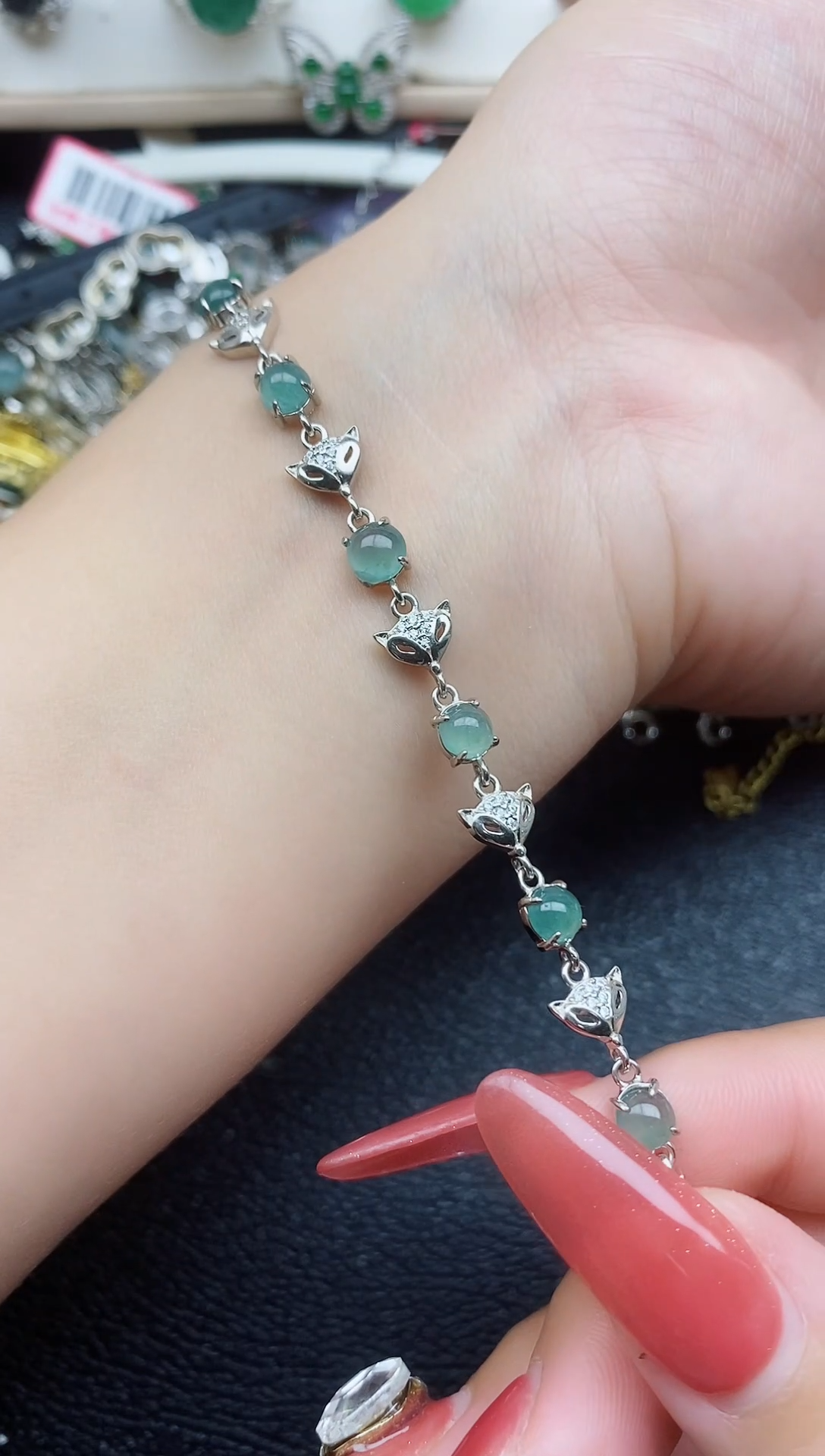 【闪购商品】翡翠戒指银S925镶嵌11111