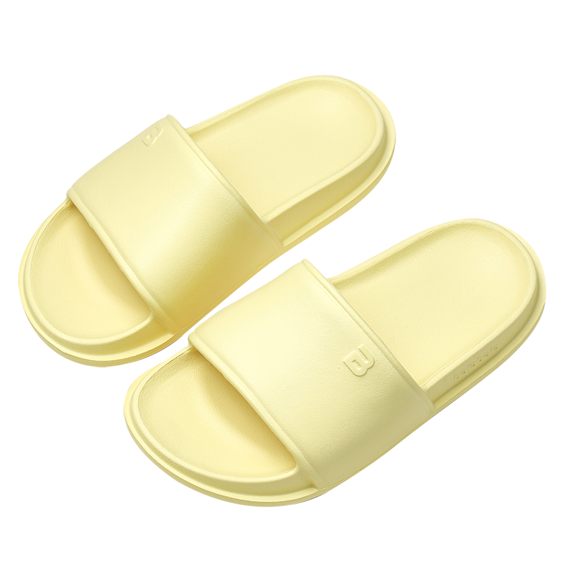 巴拉巴拉儿童浴室洗澡凉拖鞋黄色内长22cm