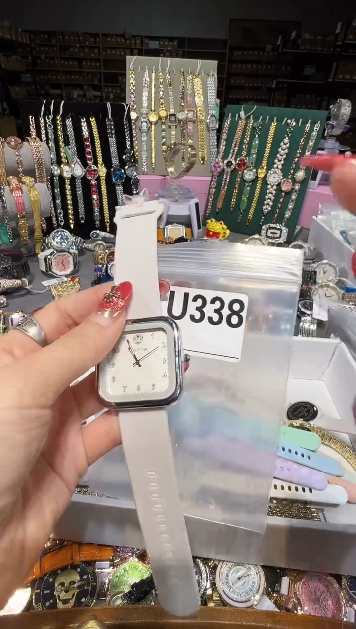 石英机芯不锈钢不锈钢直播定闪专用