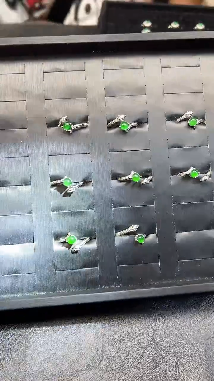 翡翠戒指合金61109/多样性/发一件