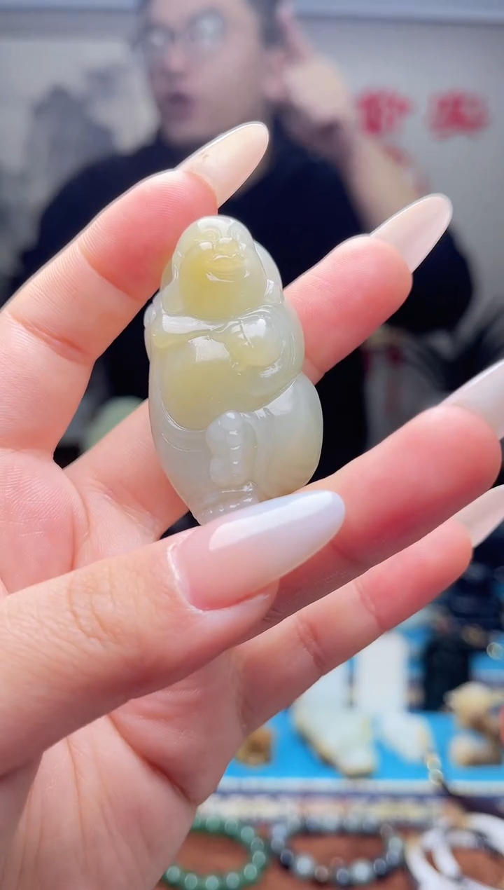 【闪购商品】和田玉挂件未镶嵌1
