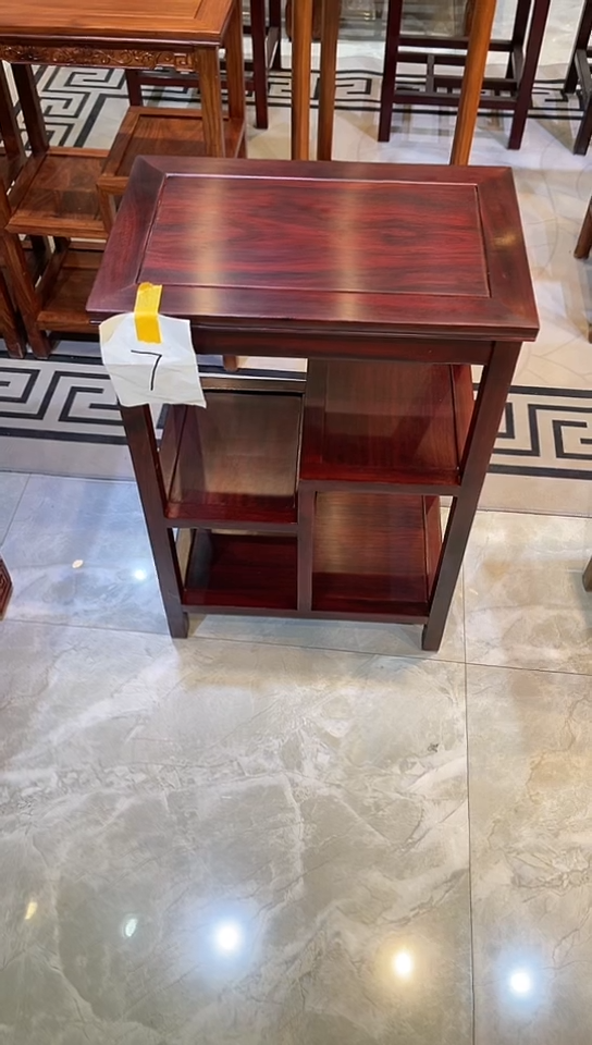 【闪购商品】黑酸枝木类成套家具置物架45*30*65