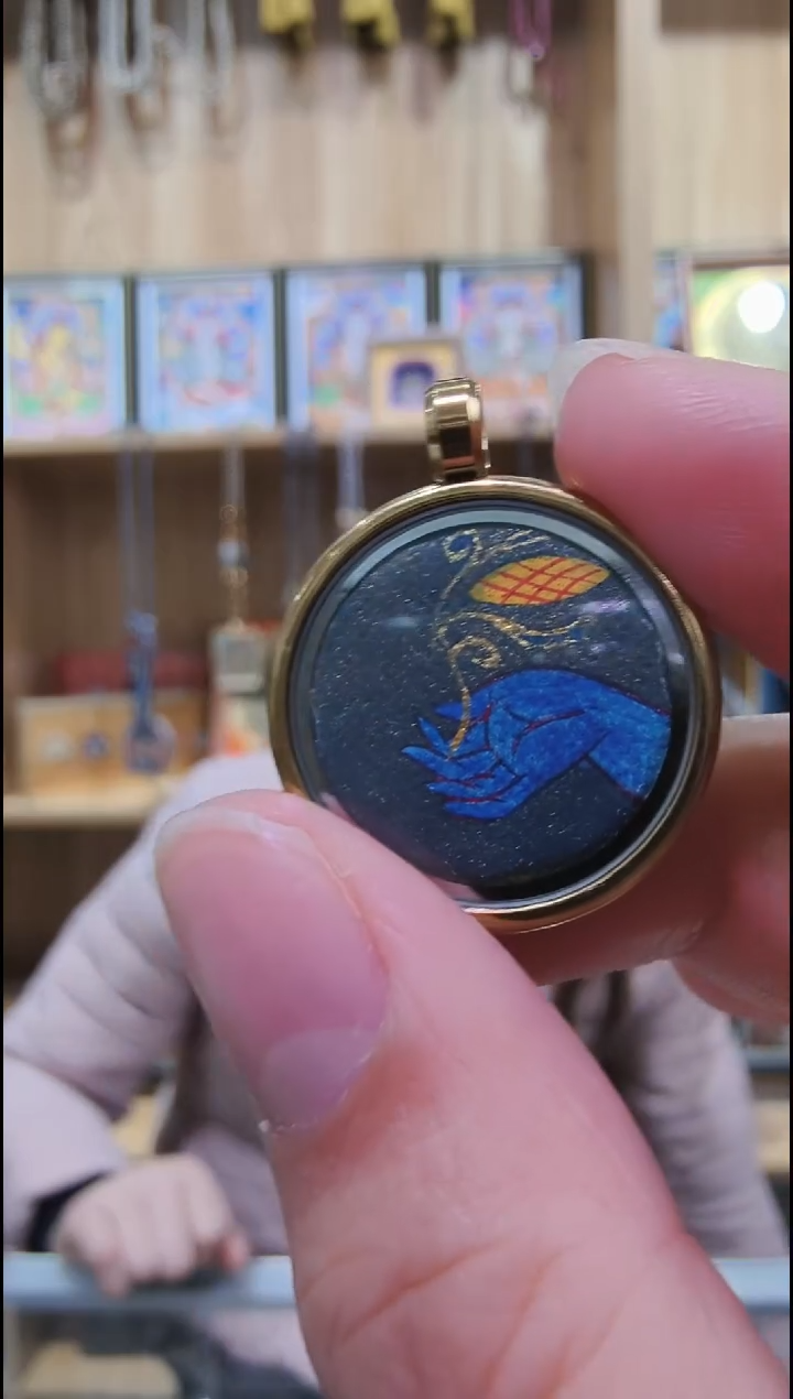 吊坠?****?纯手绘唐卡（非质量问题 不退不换）