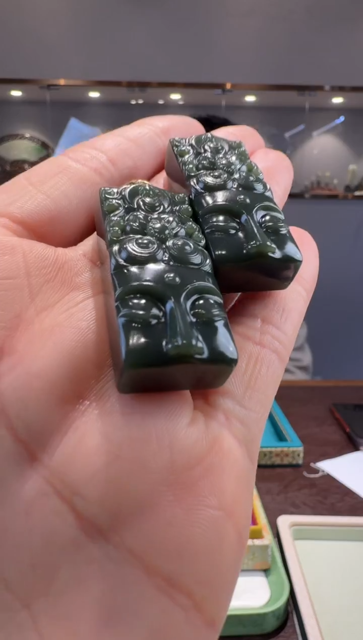 颈饰未镶嵌和田玉68刘洋12.25多样性拍一发一