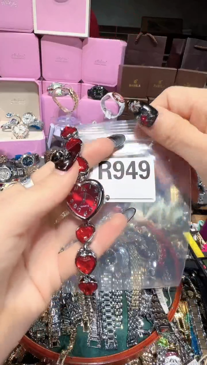 石英机芯不锈钢不锈钢直播定闪专用