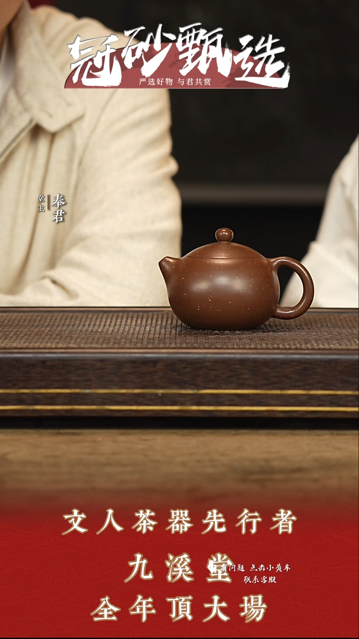 九溪堂壶紫砂茶壶s24