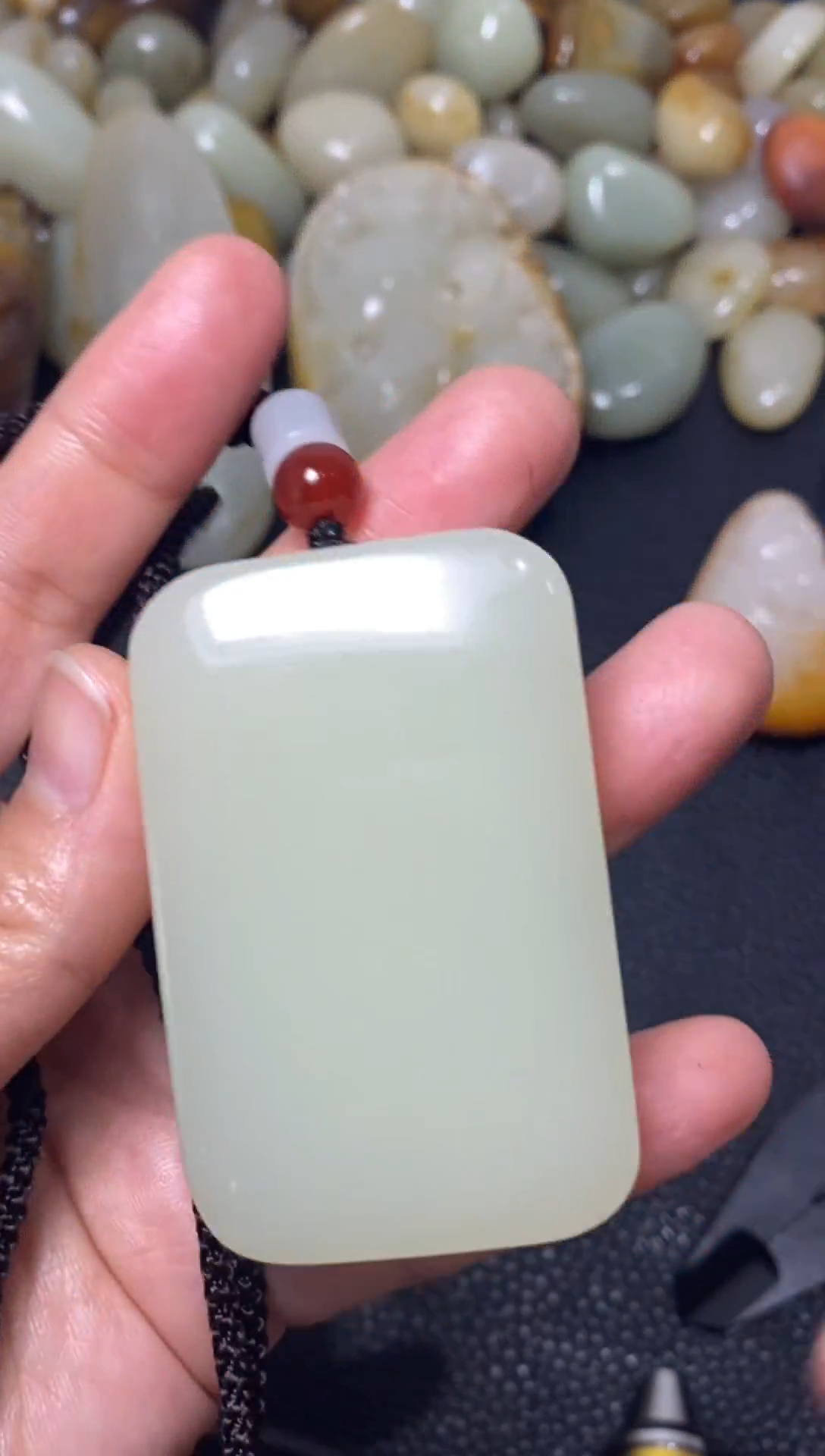 未镶嵌和田玉包链和田玉