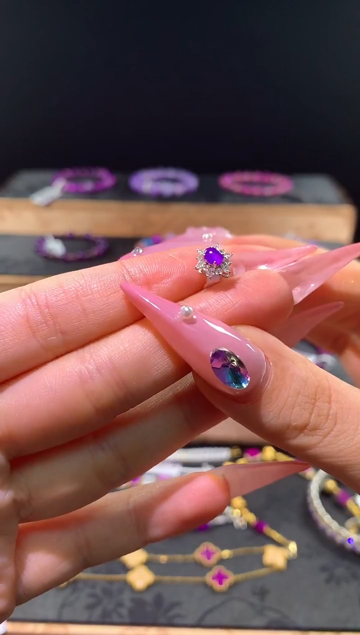 苏纪石（舒俱来）18K金镶嵌，潘潘