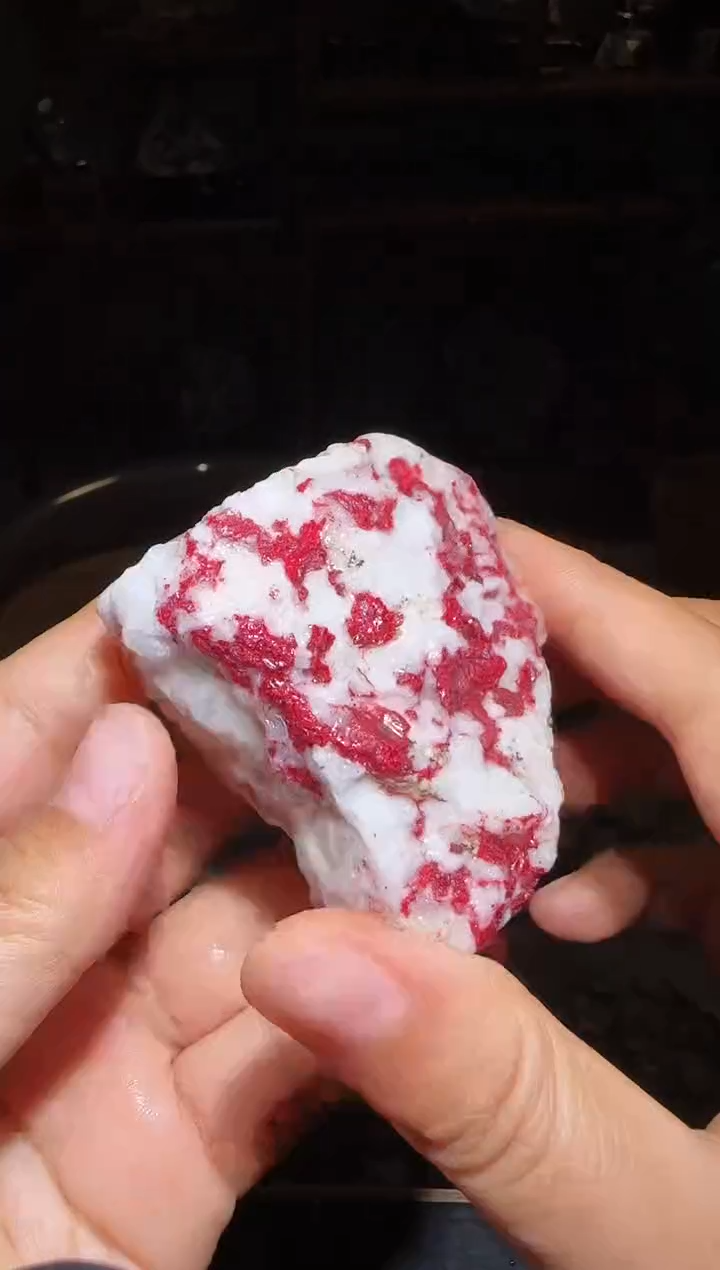 天然辰砂朱砂毛料19