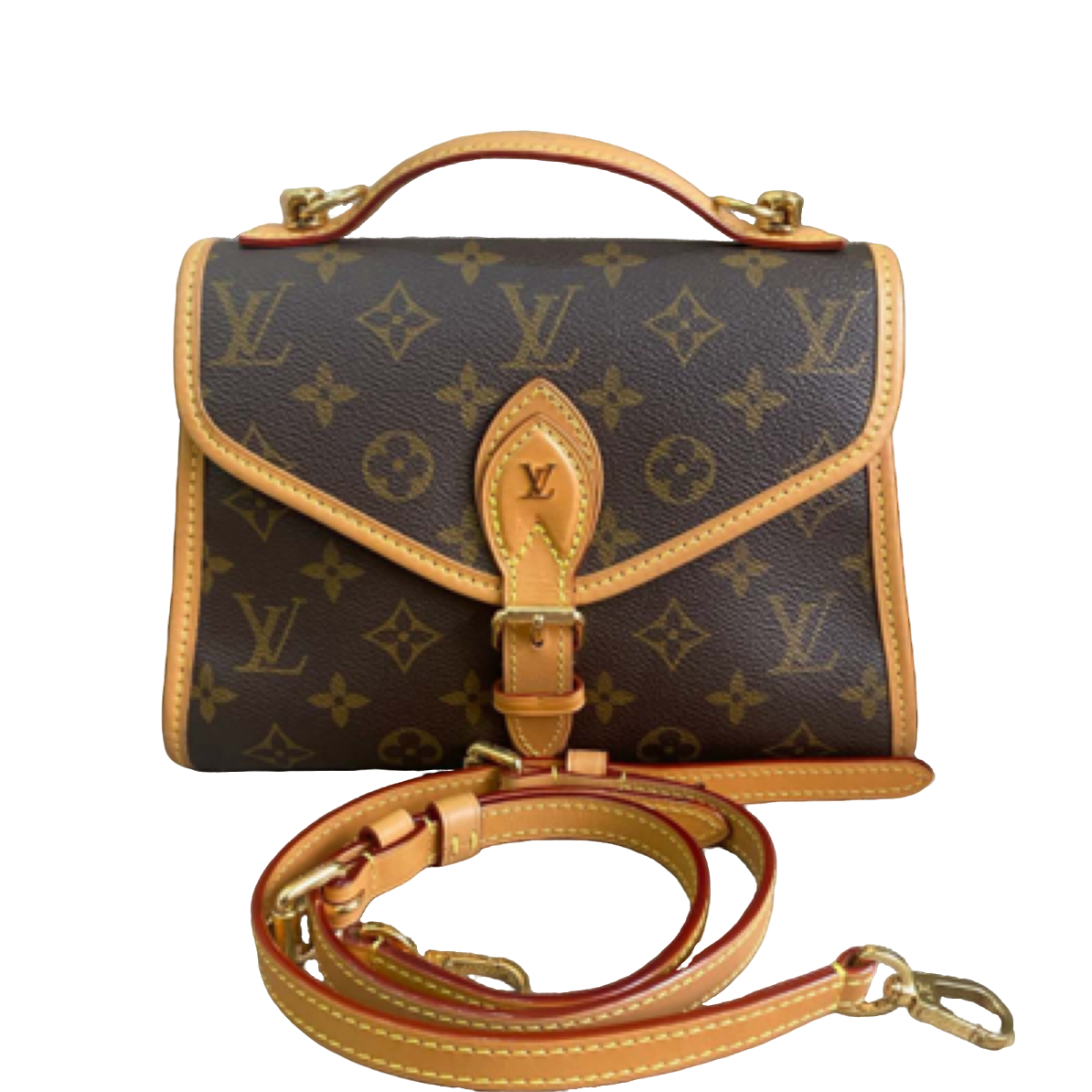 95新 LouisVuitton/路易威登 经典老花ivy手提包单肩包19年