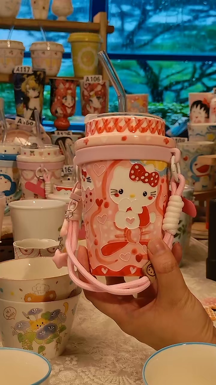 陶瓷景德镇手绘陶瓷杯