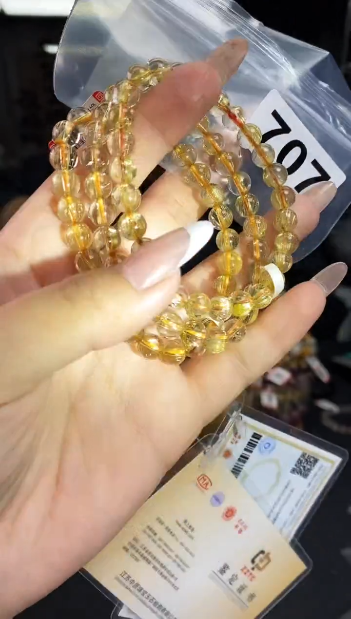 【闪购商品】水晶手串未镶嵌手串708多样性发其一