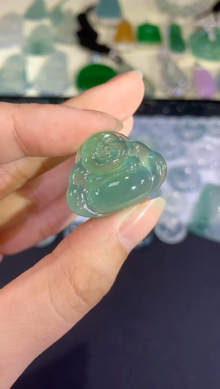 翡翠未镶嵌吊坠(不含链)C654|15000