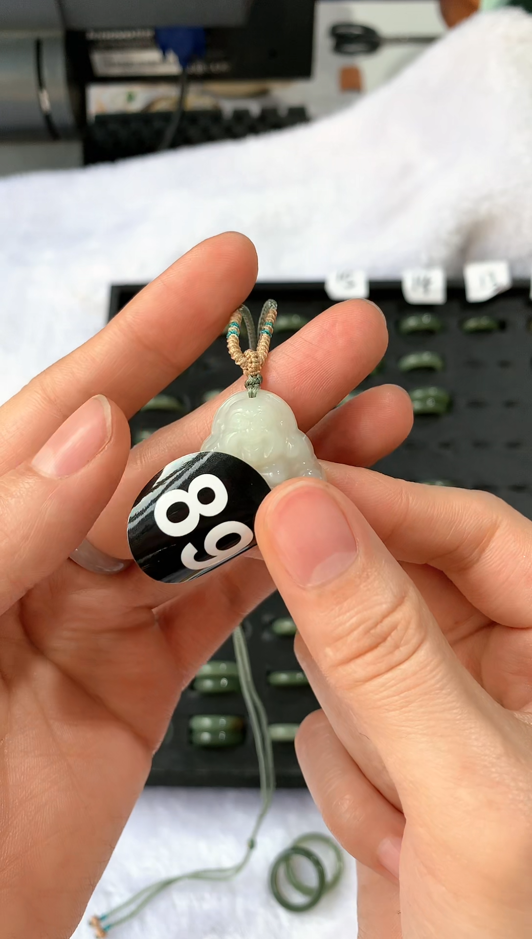 【闪购商品】和田玉颈饰未镶嵌佛公3