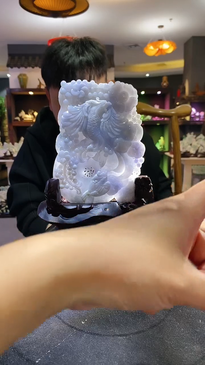 【闪购商品】定制翡翠未镶嵌03/0117/W/凤凰