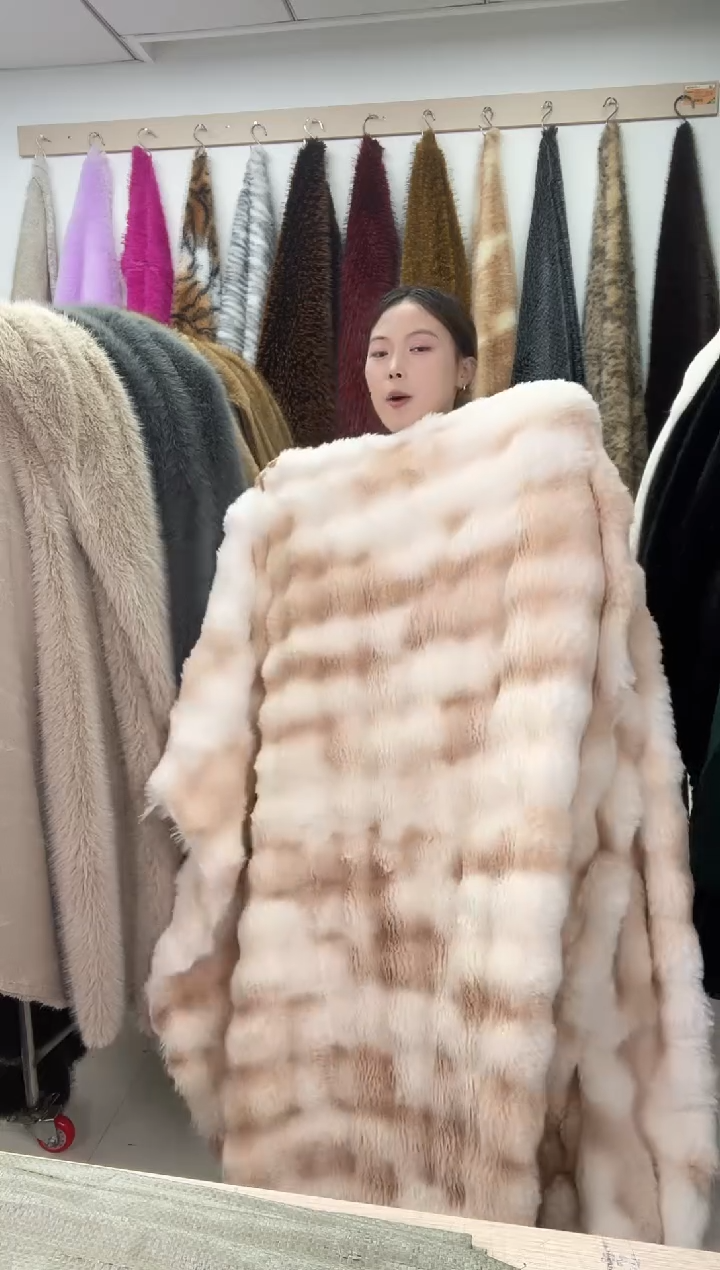 狐狸毛双面被子2*2.2