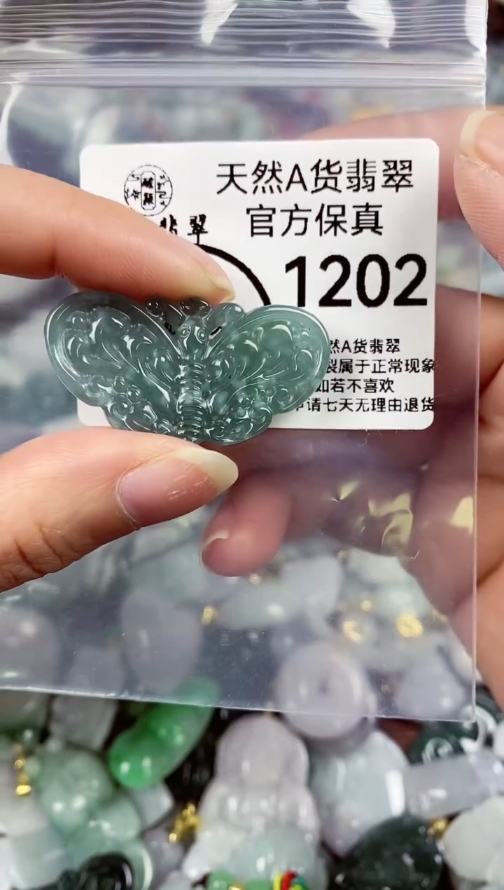 【闪购商品】翡翠颈饰未镶嵌天然A货翡翠1202