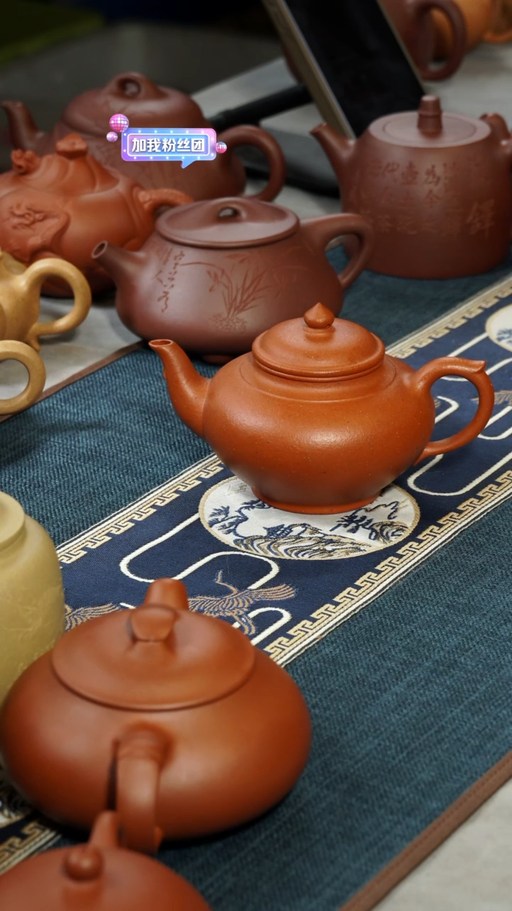 【闪购商品】紫砂茶壶红泥笑樱茶壶