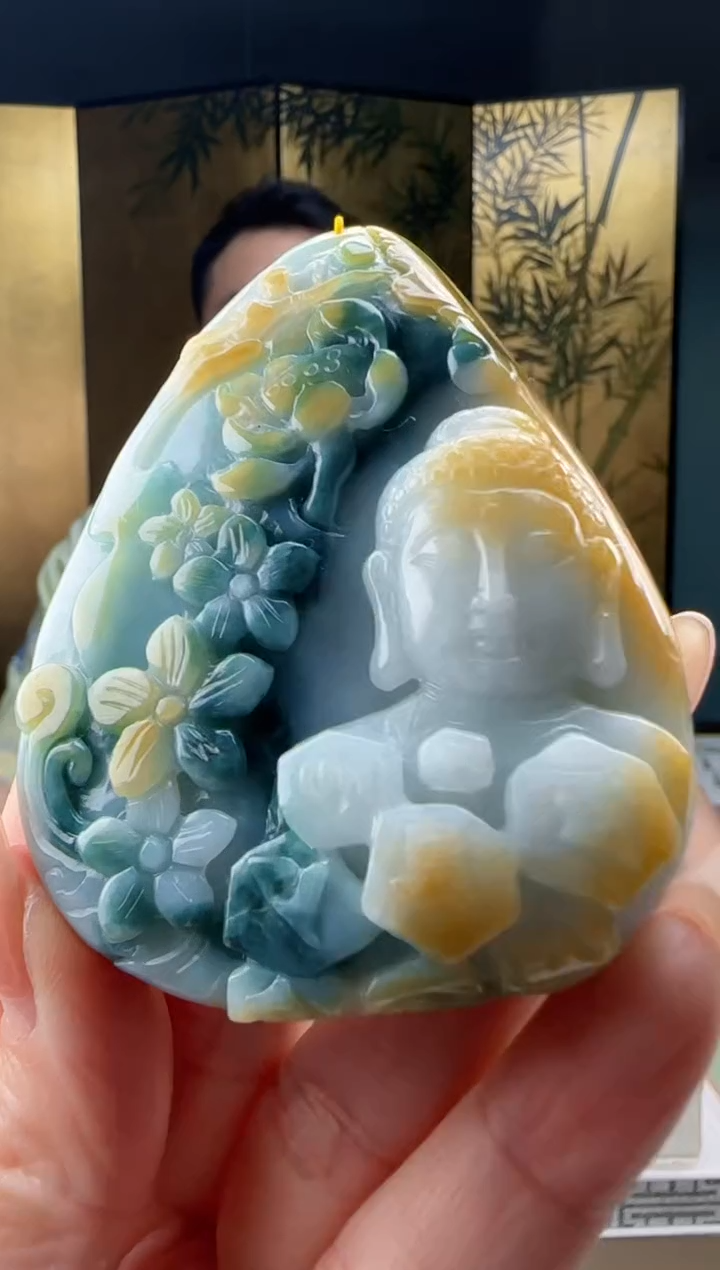 【闪购商品】翡翠颈饰未镶嵌YJ@@960Q3J14965