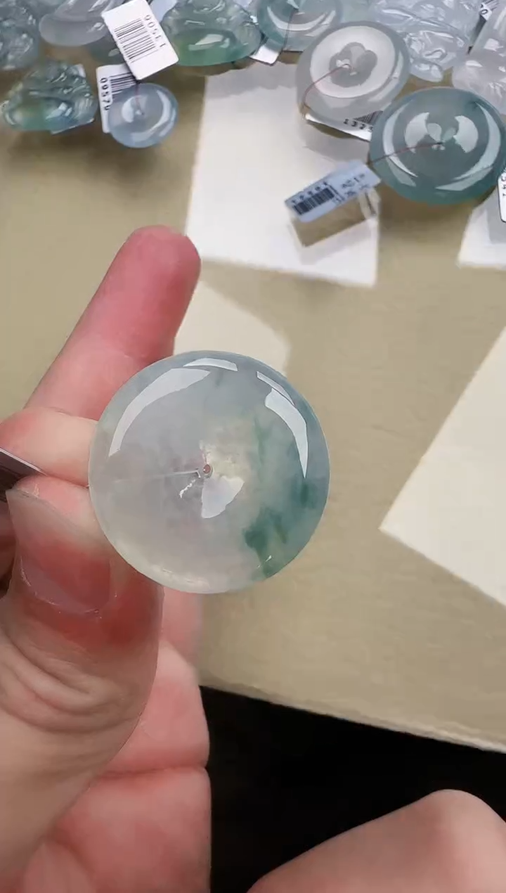 翡翠未镶嵌颈饰缅甸翡翠a货