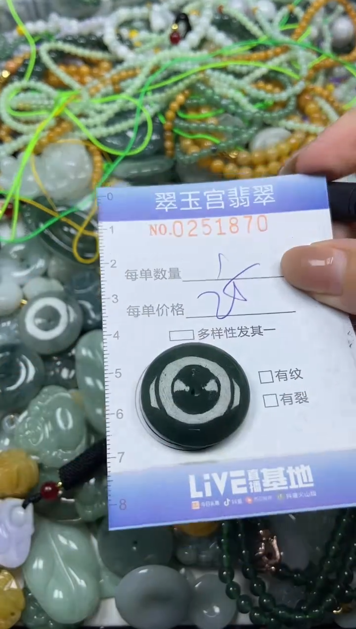 颈饰未镶嵌翡翠闪购C0251870
