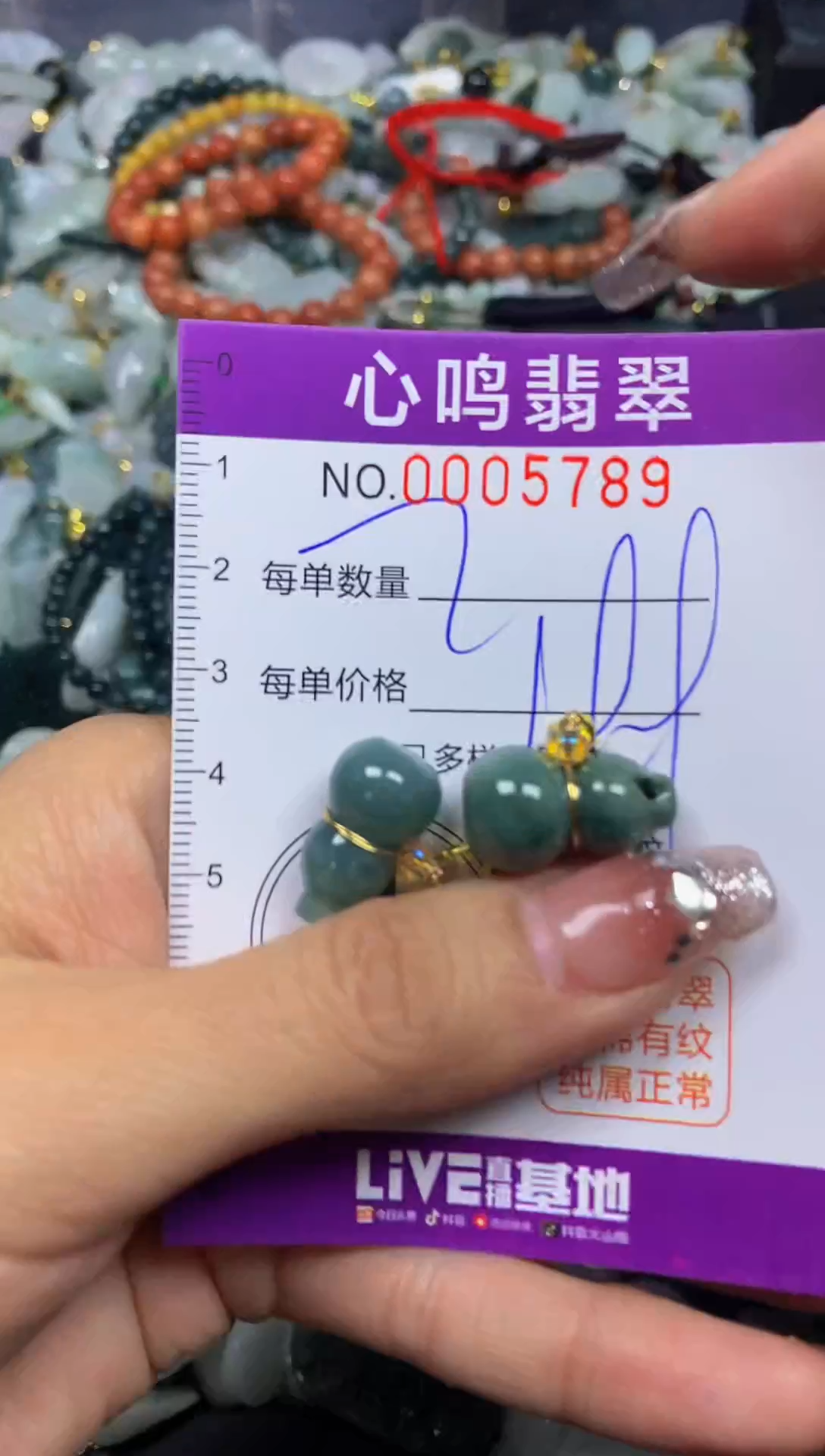 【闪购商品】翡翠颈饰未镶嵌闪购005789