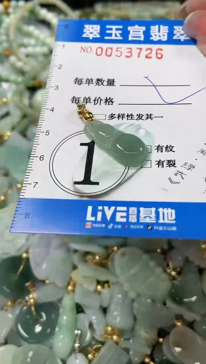 【闪购商品】翡翠颈饰未镶嵌闪购0053726