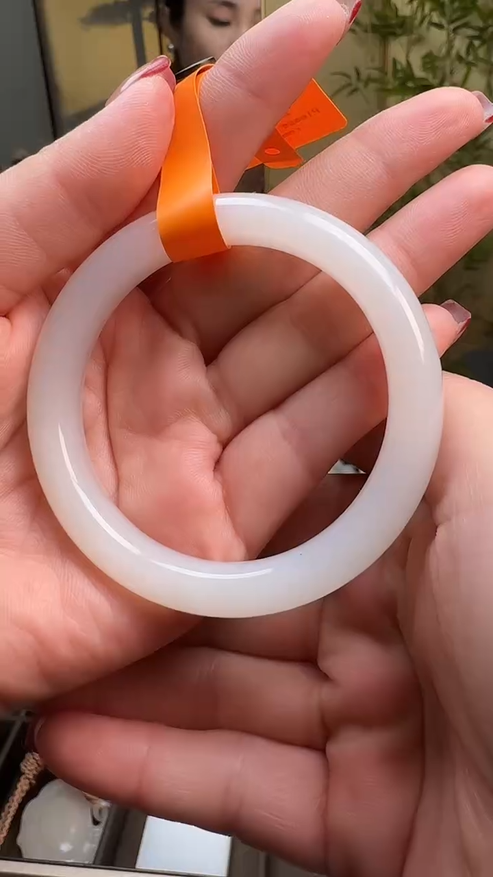 【闪购商品】和田玉手镯未镶嵌1027 白玉手镯