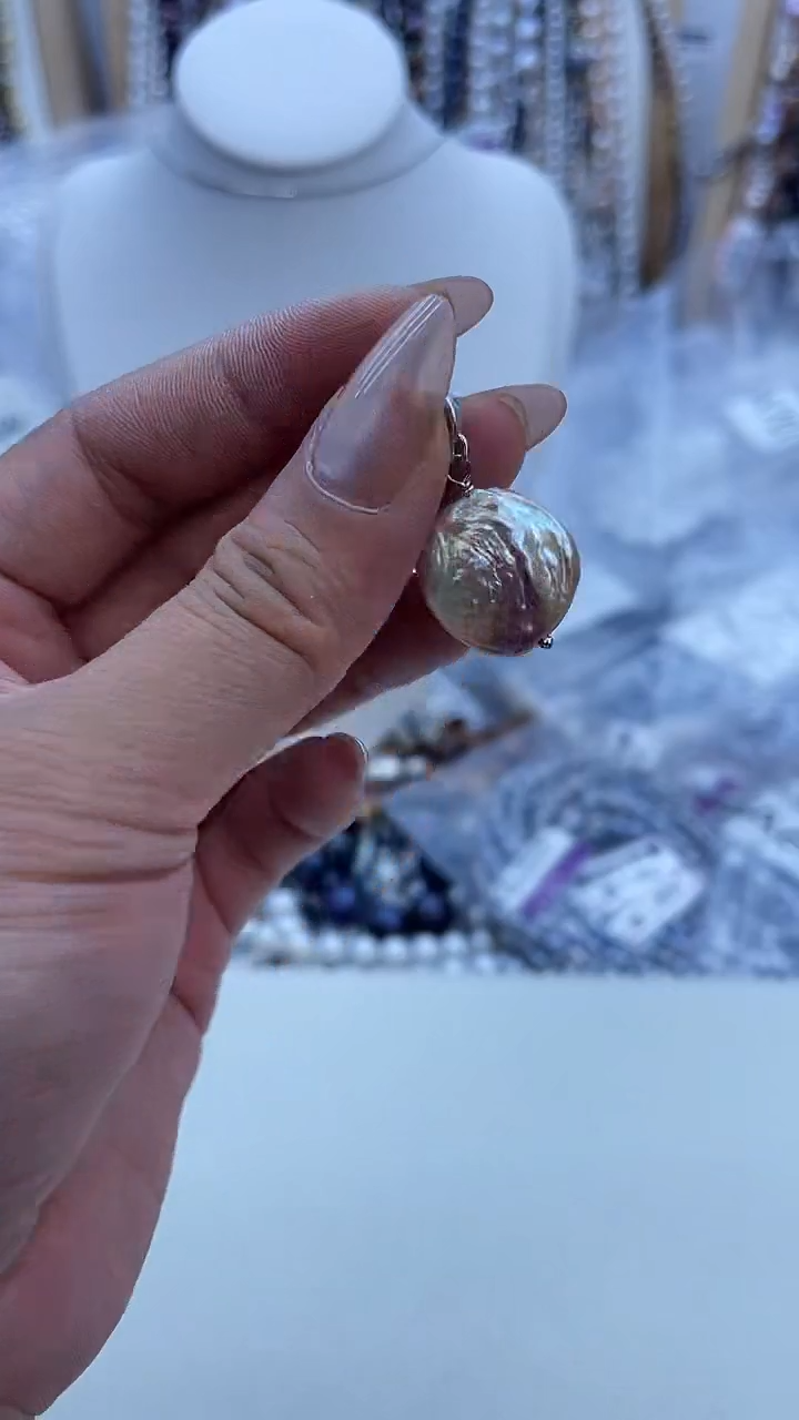 【闪购商品】淡水珍珠吊坠《不含链》未镶嵌711