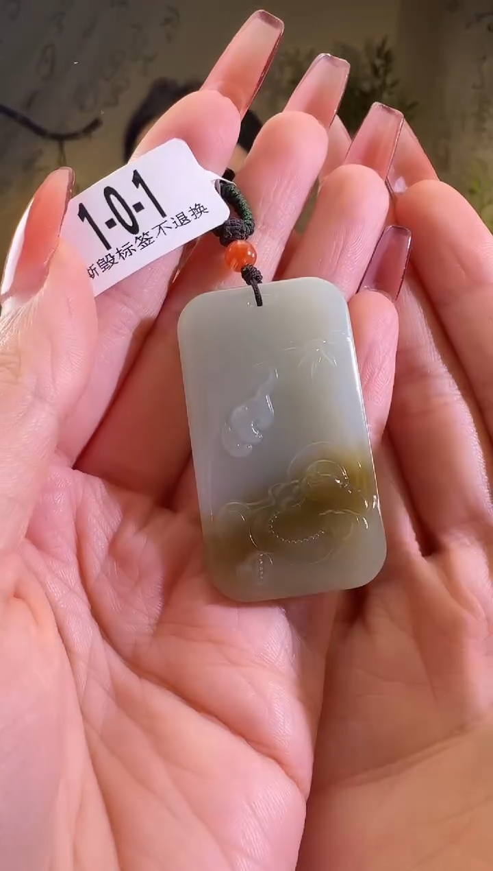 【闪购商品】和田玉颈饰未镶嵌1-0-1