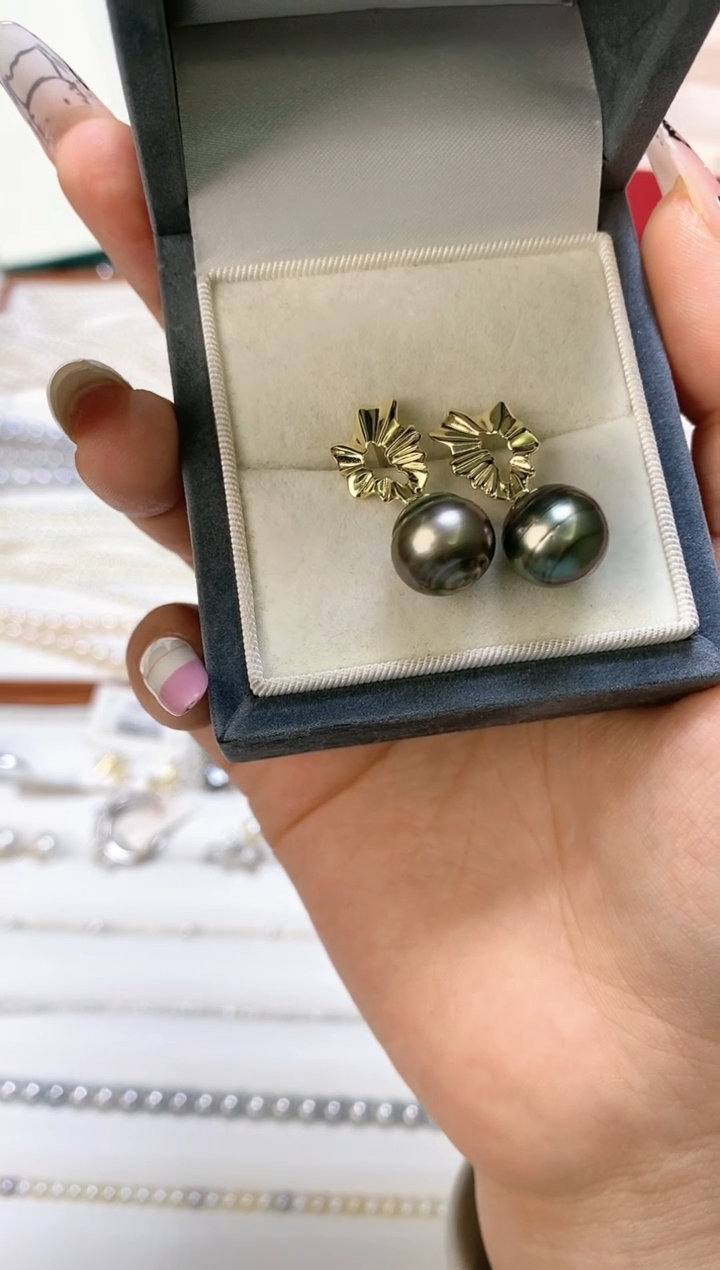 【闪购商品】海水珍珠耳饰银S925镶嵌0001