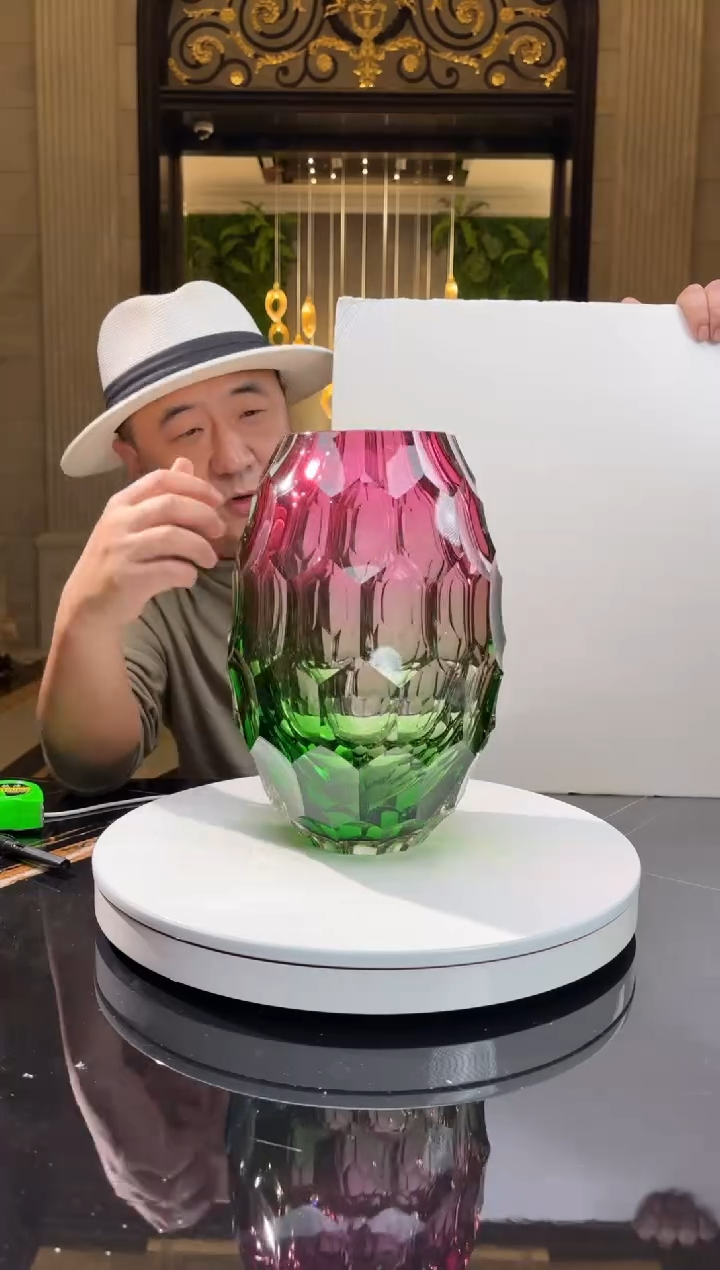 【闪购商品】茶宠AJ03112Caorle金红艺术花器