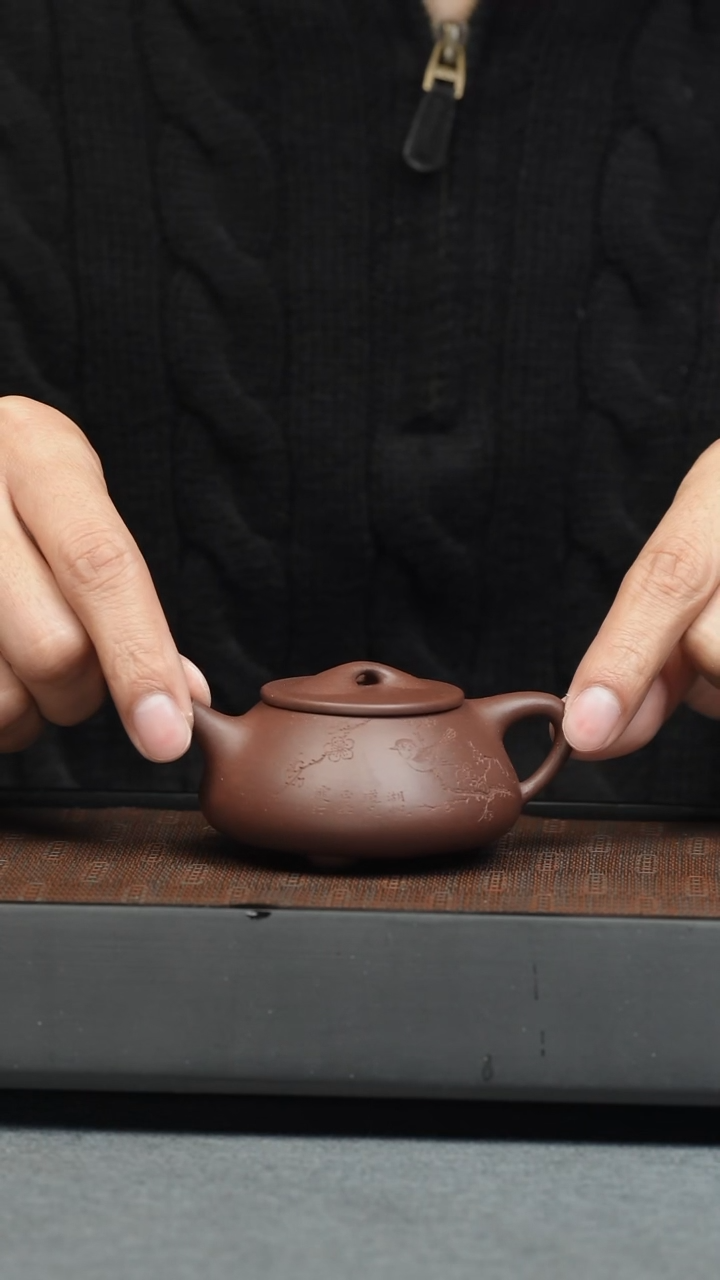【闪购商品】紫砂茶壶五堂 景舟石瓢-湖帆