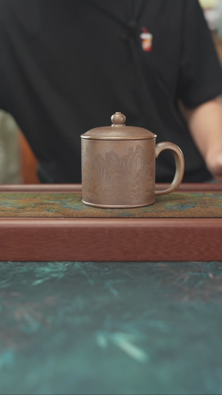 9.30 底槽清 柴烧 盖杯