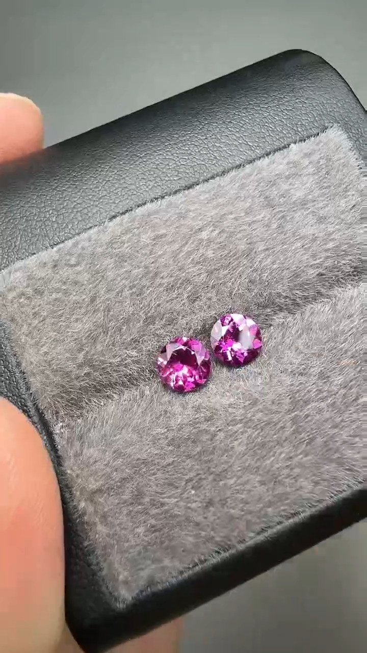 【闪购商品】石榴石（紫牙乌）裸石未镶嵌0.9ct-A452-1p送1p