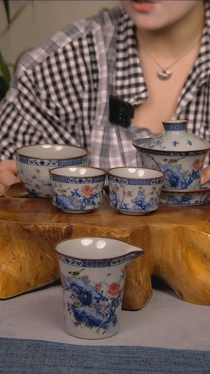简装家用款5件套 陶瓷家用茶具系列