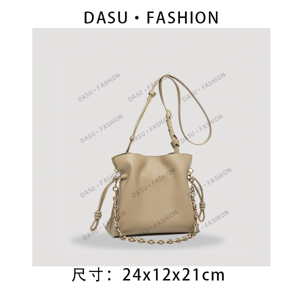 【苏总专属】QYX-81548-抹茶绿女士时尚潮流气质小众腋下包斜挎包