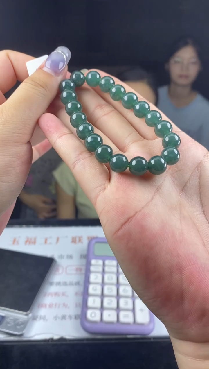 未镶嵌手串翡翠多样性-手串-E20